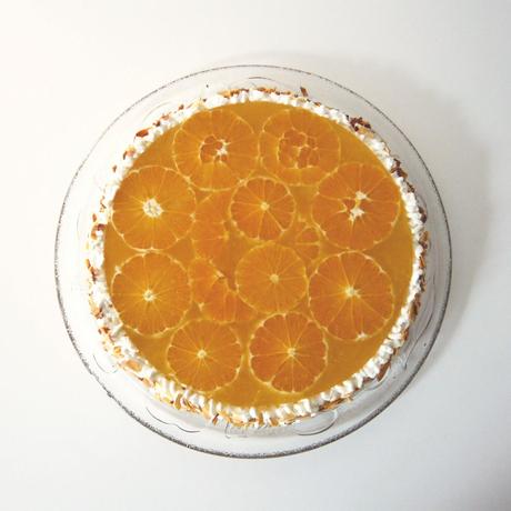 Tarta biscuit de naranja Tarta biscuit de naranja
