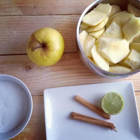 Compota de manzana Compota de manzana