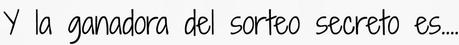 Ganadora del sorteo del Wet n Wild y del sorteo secreto. Ganadora del sorteo del Wet n Wild y del sorteo secreto.