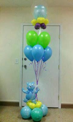 Cómo Decorar un Baby Shower con Globos