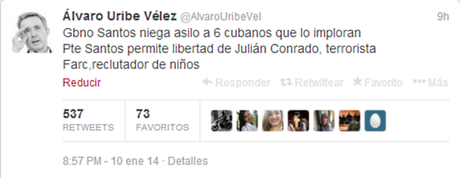 Cubanos opositores piden asilo a Colombia Cubanos opositores piden asilo a Colombia