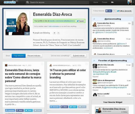 Perfil de Esmeralda Diaz-Aroca en Newsle