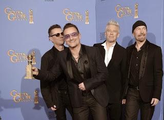 U2 gana el Globo de Oro por 'Ordinary Love'