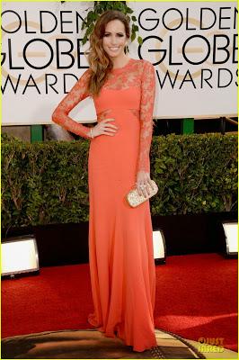 Golden Globes, red RED carpet