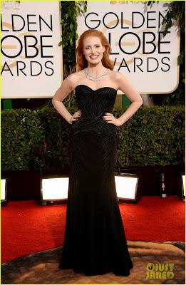 Golden Globes, red RED carpet