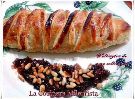 Wellington de pavo relleno de higos Wellington de pavo relleno de higos