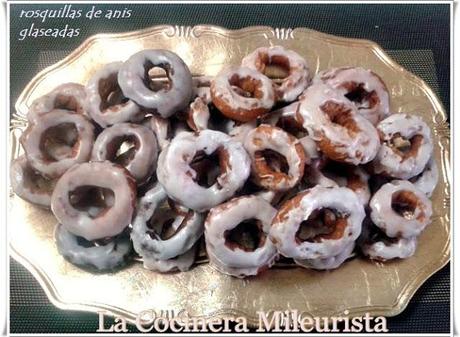 Rosquillas de anís glaseadas Rosquillas de anís glaseadas