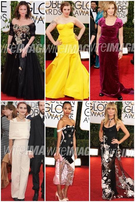 Golden globes vestidos feos