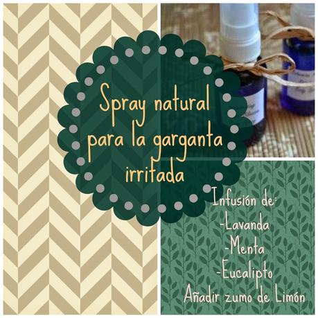 Cómo hacer un spray natural para la garganta irritada