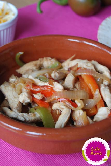 Fajitas de Pollo Fajitas de Pollo