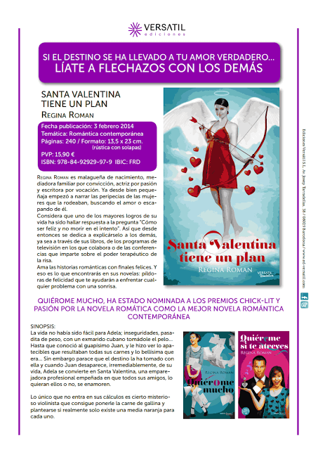 Novedades Editorial Versátil: Regina Roman y Empar Fernández Novedades Editorial Versátil: Regina Roman y Empar Fernández