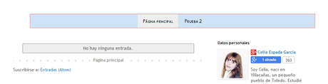 Personalizar Menú de Páginas en Blogger