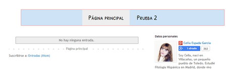 Personalizar Menú de Páginas en Blogger
