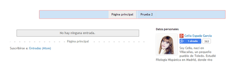Personalizar Menú de Páginas en Blogger