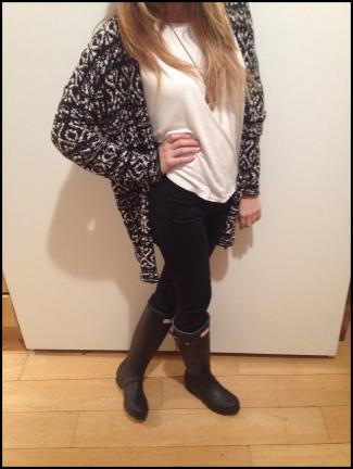 Outfit del día: Black&White la foto 2