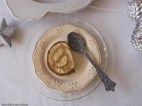 Tronco de Navidad con Crema de Castañas Tronco de Navidad con Crema de Castañas