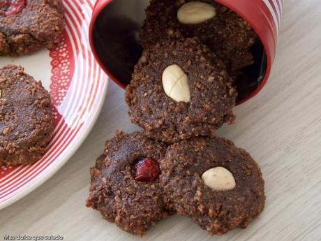 Pastelitos de Boniato, Chocolate y Almendras Pastelitos de Boniato, Chocolate y Almendras