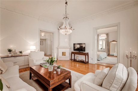 Un piso en Estocolmo de finales del XIX Un piso en Estocolmo de finales del XIX