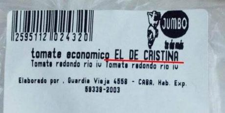 ¿Tomate económico? El de Cristina ¿Tomate económico? El de Cristina