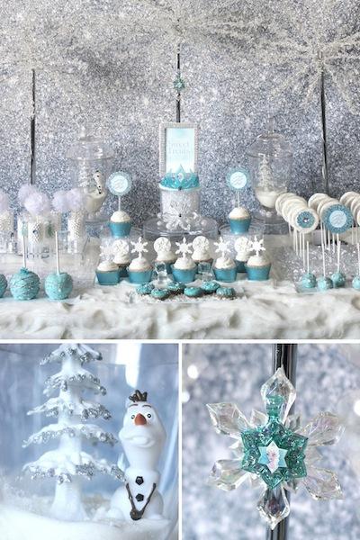 Fiesta de cumpleaños de FROZEN, EL REINO DEL HIELO Fiesta de cumple de Frozen de Disney