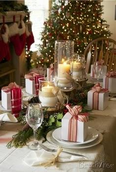 Decoración mesa Navidad Decoración mesa Navidad
