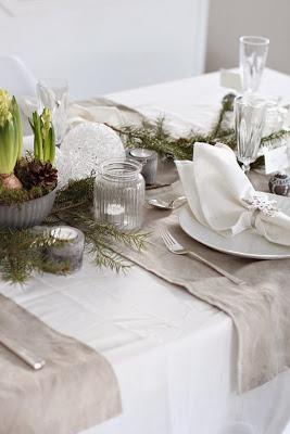 Decoración mesa Navidad Decoración mesa Navidad