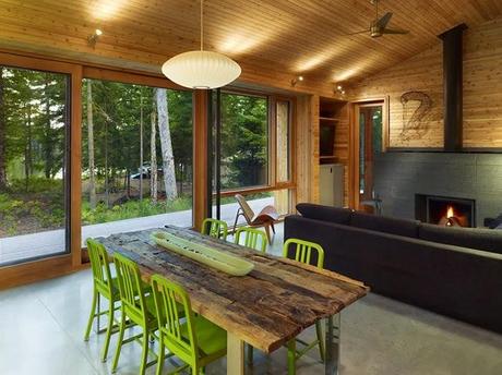 Casa Cabana Rustica y Moderna en Canada