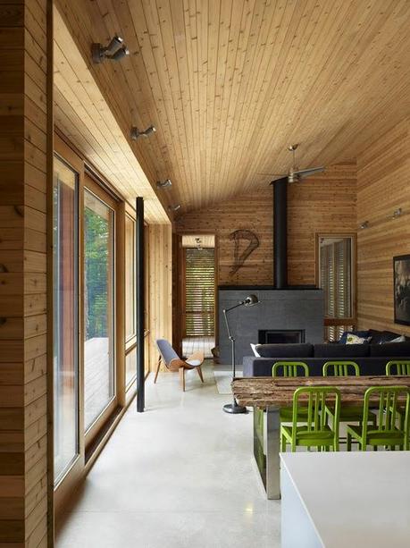Casa Cabana Rustica y Moderna en Canada