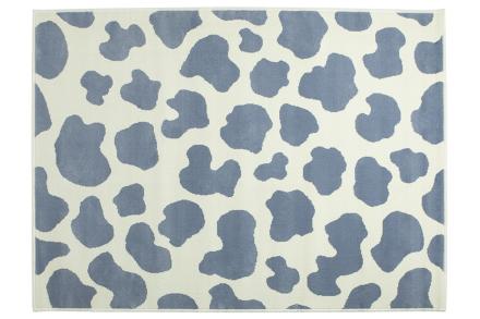 Alfombras infantiles de Lorena Canals Lorena Canals alfombra-vaca-azul 140x200cm