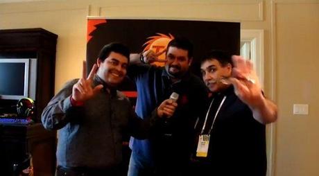Pepe de La Torre de Thermaltake: auriculares y productos Luxa2 – Parte 4 #CES2014 thermaltake-luxa2-luis-pepe-hector