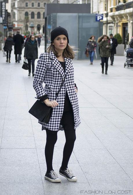 Outfit Low Cost: Houndstooth