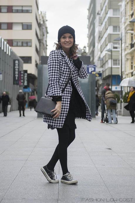 Outfit Low Cost: Houndstooth