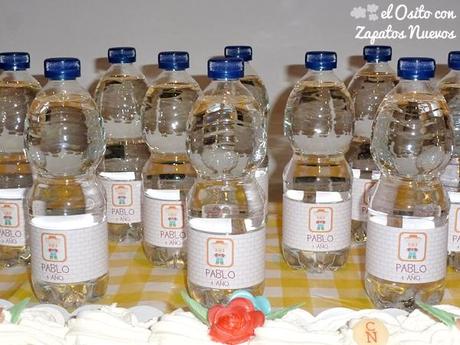 LO DE MARIOLA... ¡ES TODO UN RETO! cumpleaños osito granjero guirnalda oblea tarta toppers etiquetas fajitas fiesta