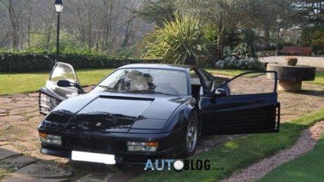 Venden una Ferrari Testarossa que perteneció a Maradona Venden una Ferrari Testarossa que perteneció a Maradona