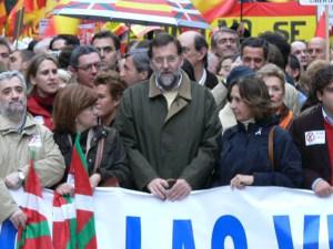 Rajoy en mani