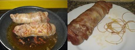 SOLOMILLO DE CERDO IBÉRICO RELLENO EN HOJALDRE SOLOMILLO DE CERDO IBÉRICO RELLENO EN HOJALDRE