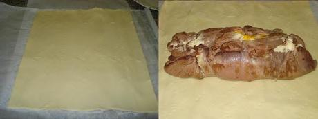 SOLOMILLO DE CERDO IBÉRICO RELLENO EN HOJALDRE SOLOMILLO DE CERDO IBÉRICO RELLENO EN HOJALDRE