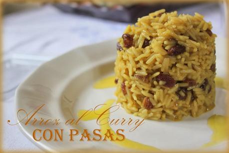 Arroz al Curry con Pasas. El Arroz del Rey de las Especias. Arroz al Curry con Pasas. El Arroz del Rey de las Especias.
