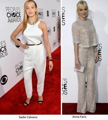 Los estilismos de los People's Choice Awards 2014 (II)