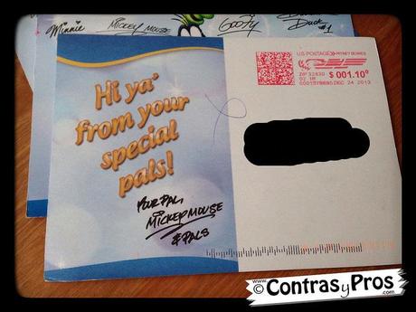 … de escribir una carta a un personaje Disney Carta Disney 3