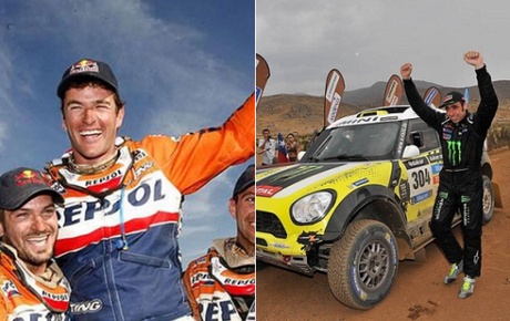 Marc Coma y “Nani” Roma tiñen de español el Rally Dakar portadadakar
