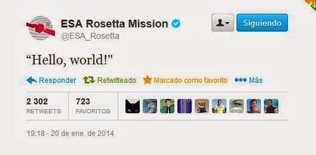 Rosetta ha despertado Rosetta ha despertado