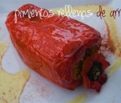 Pimientos rellenos de arroz en Thermomix pimientos_arroz01