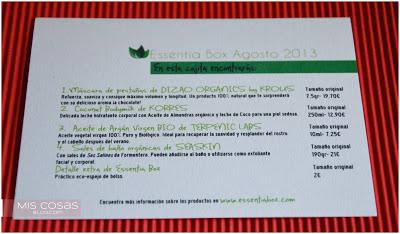Essentia Box · Agosto Essentia Box · Agosto