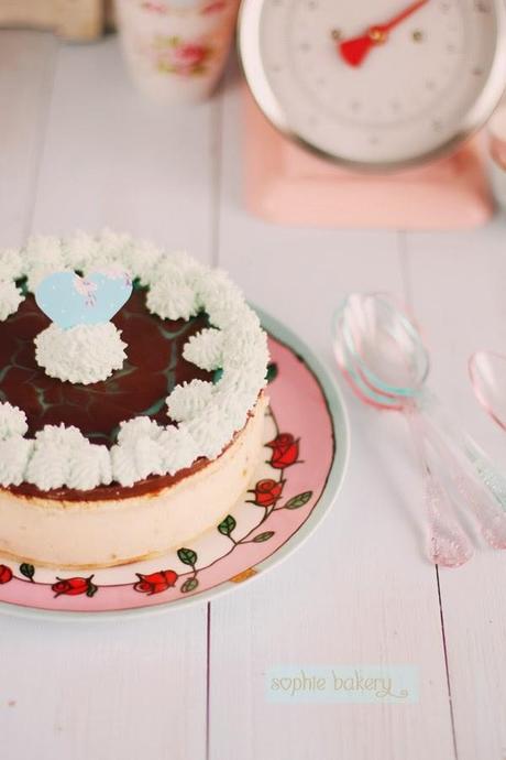 Una tarta para San Valentín: CHARLOTA GIJONESA