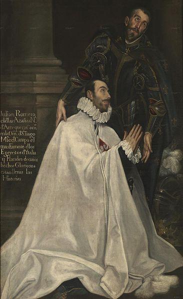 Julián Romero y su santo patrono, El Greco