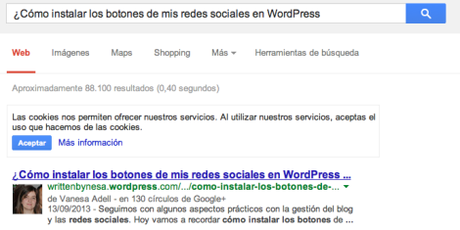 Activar el Authorship de Google en tu WordPress.com authorship0