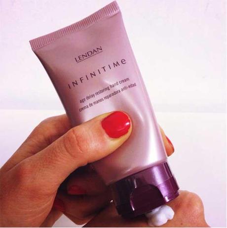 Lendan disminuye el envejecimiento con la cosmética facial Infinitime lendan-infinitime-crema-manos