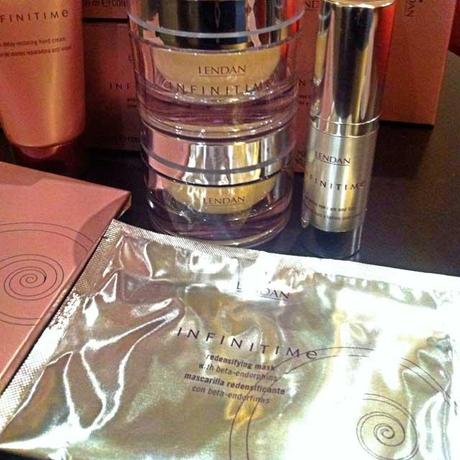 Lendan disminuye el envejecimiento con la cosmética facial Infinitime infinitime-lendan mascarilla