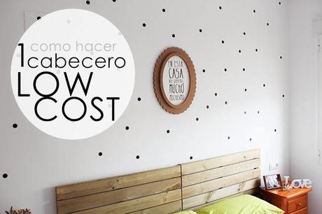 Un cabecero low cost en 4 sencillos pasos! Un cabecero low cost en 4 sencillos pasos!